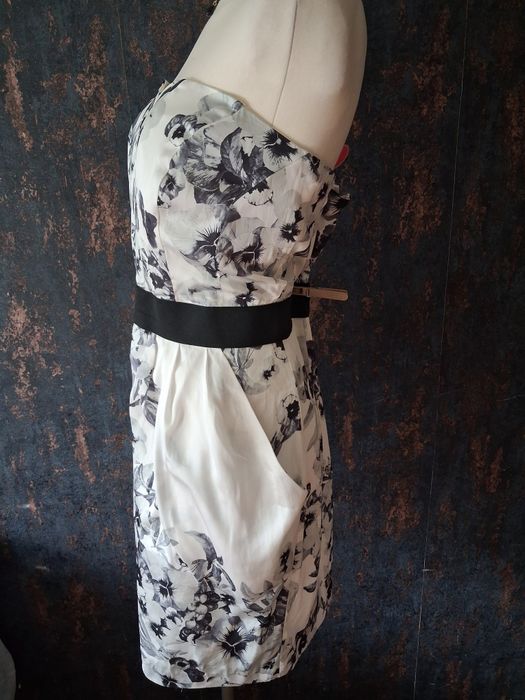 Elegancka sukienka casual modna wesele chrzciny komunia