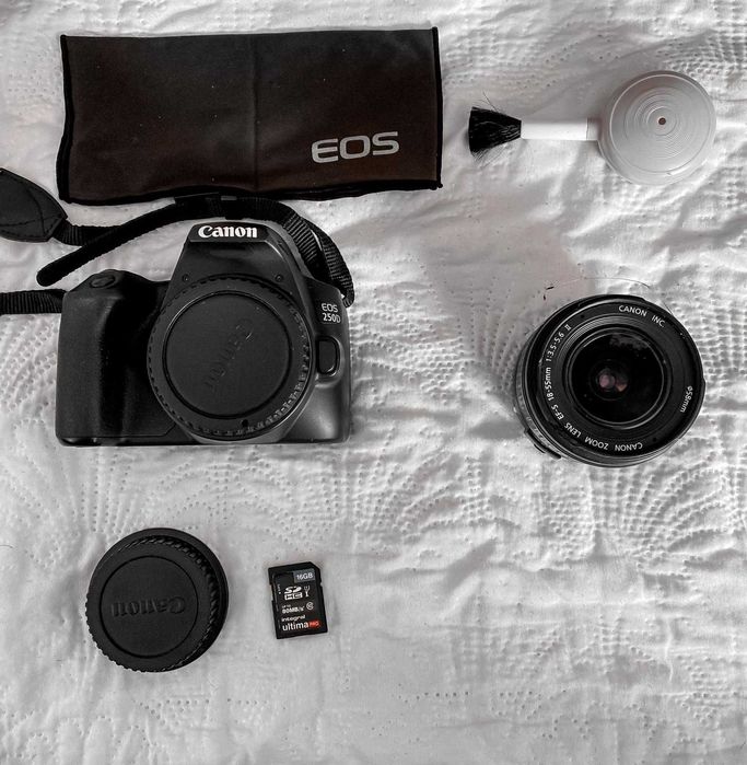 Canon 250d camera