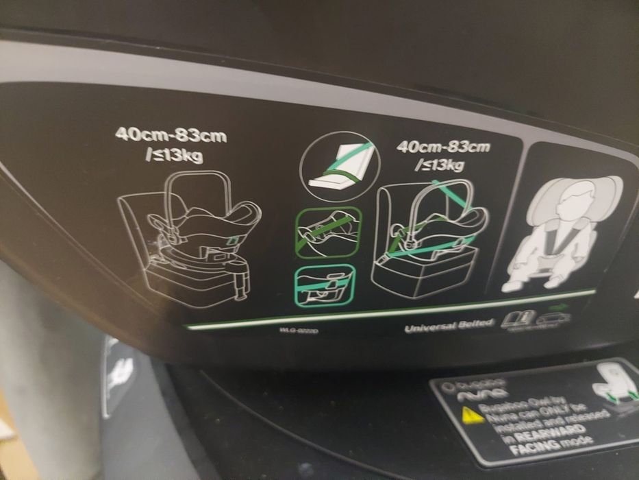 Jak NOWY fotelik samochodowy Bugaboo by Nuna Turtle Air z bazą obrotow
