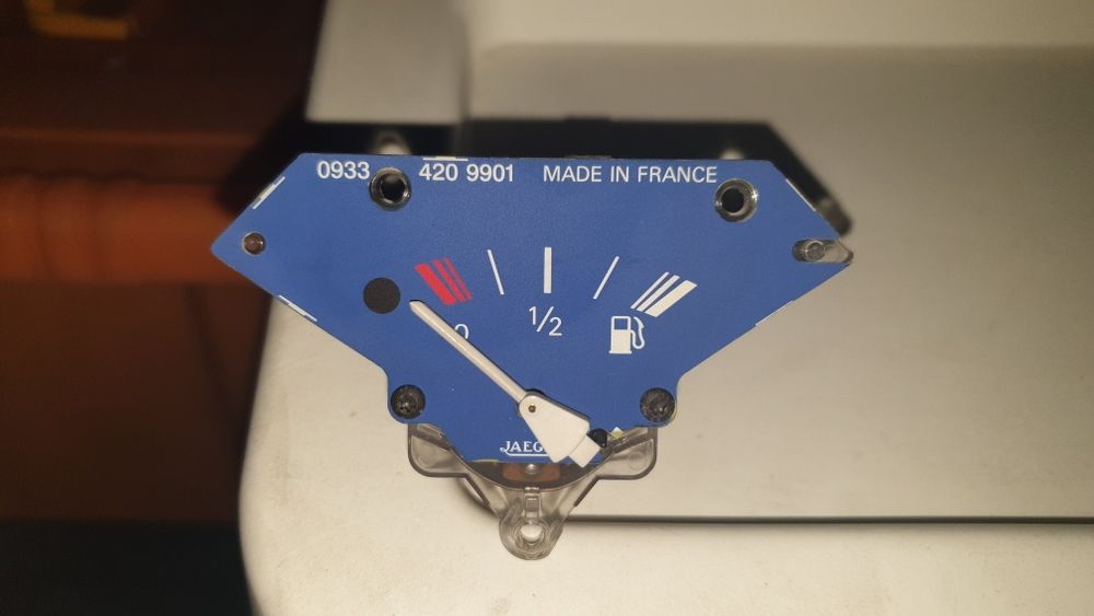 Barras de tejadilho Manometros jaeger azul,  volante