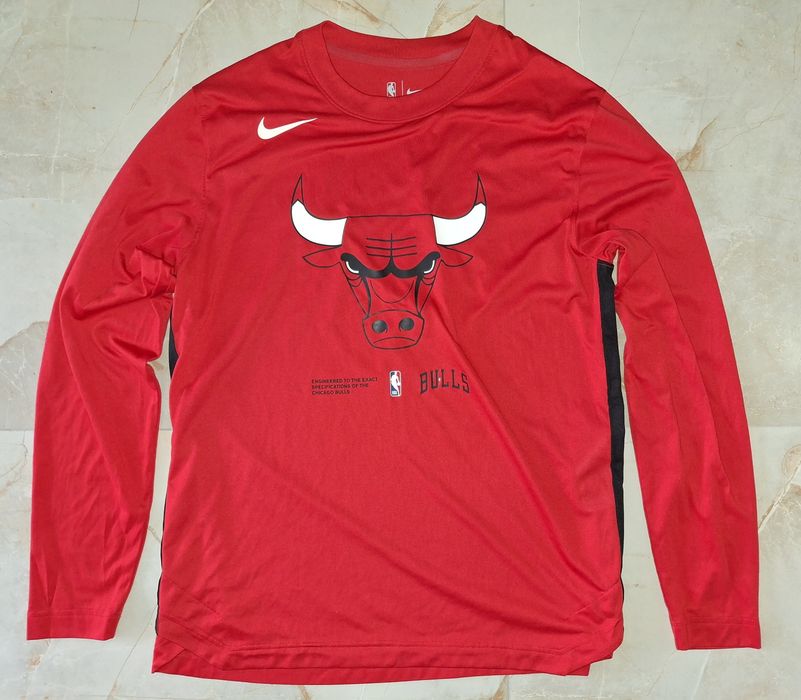 Nike Chicago Bulls Bluza męska Longsleeve NBA M