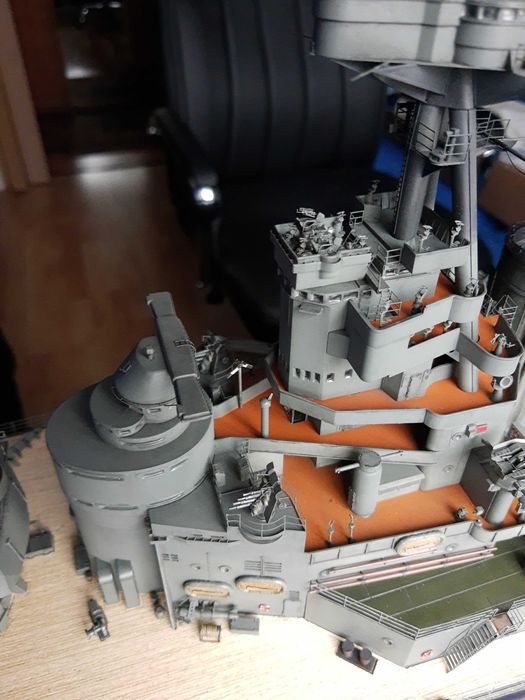model okretu wojennego hms hood 1/200