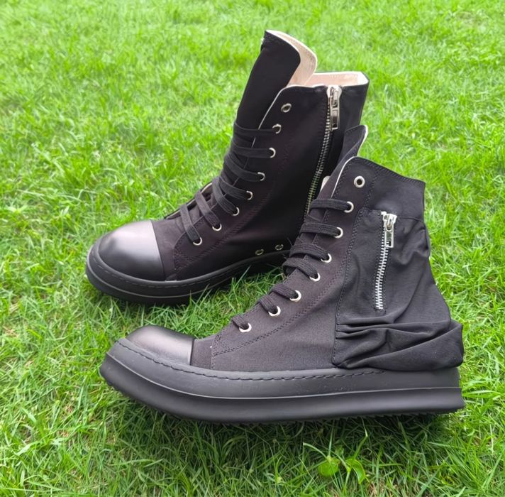 DRKSHDW Cargo Ramones High-Top Sneakers рик овенс рамоны
