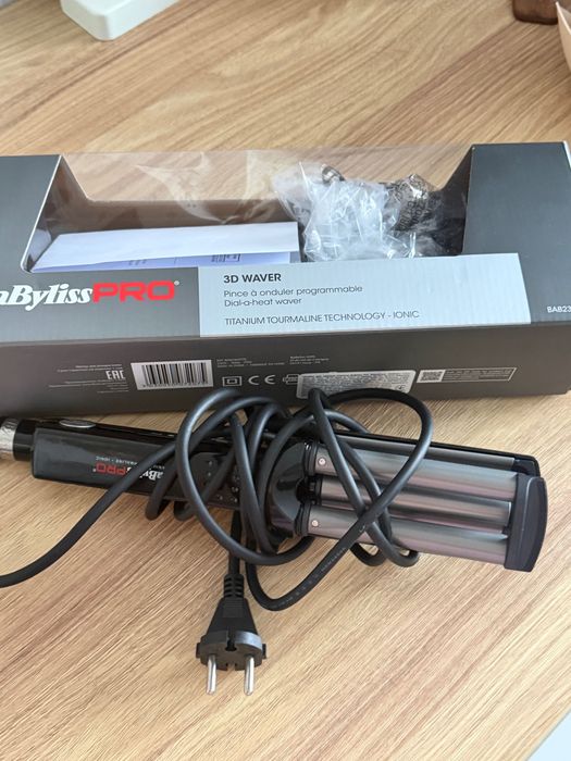 Плойка хвиля Babyliss 3d waver
