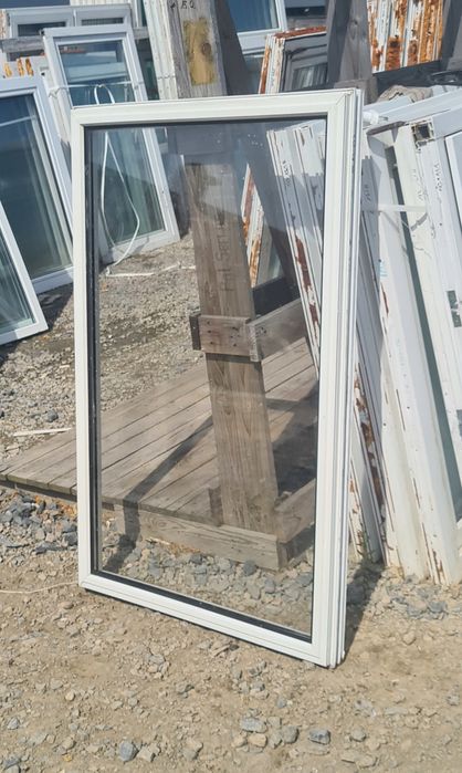 OKNA KacprzaK Witryna 84x133 FIX Używany PCV Lider Okna OLX