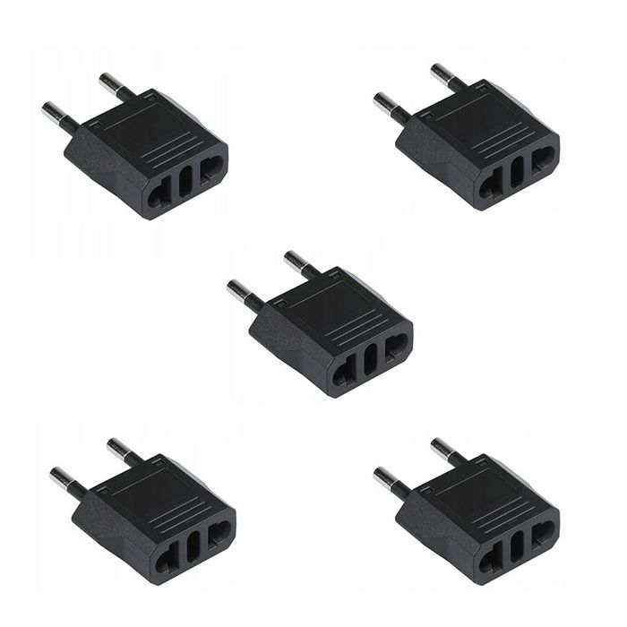 Adapter przejściówka wtyczka USA na EU konwerter A na E