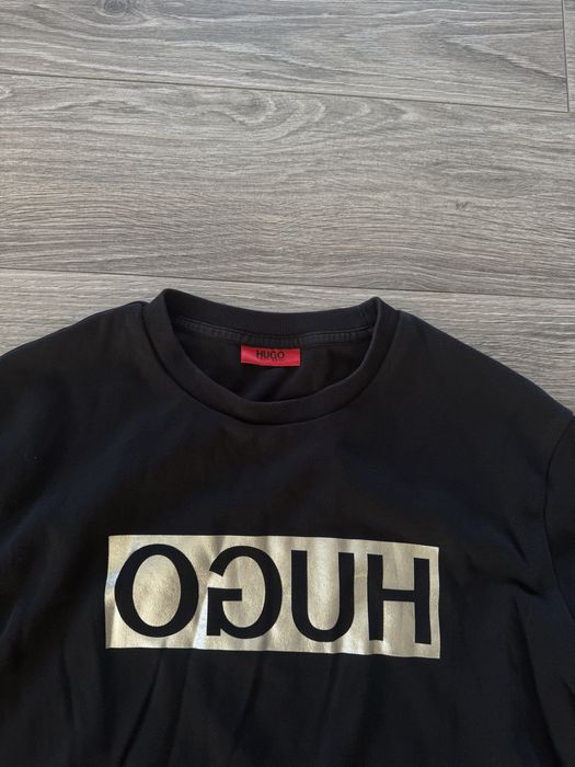 Czarna bawełniana bluza Hugo Boss rozmiar S