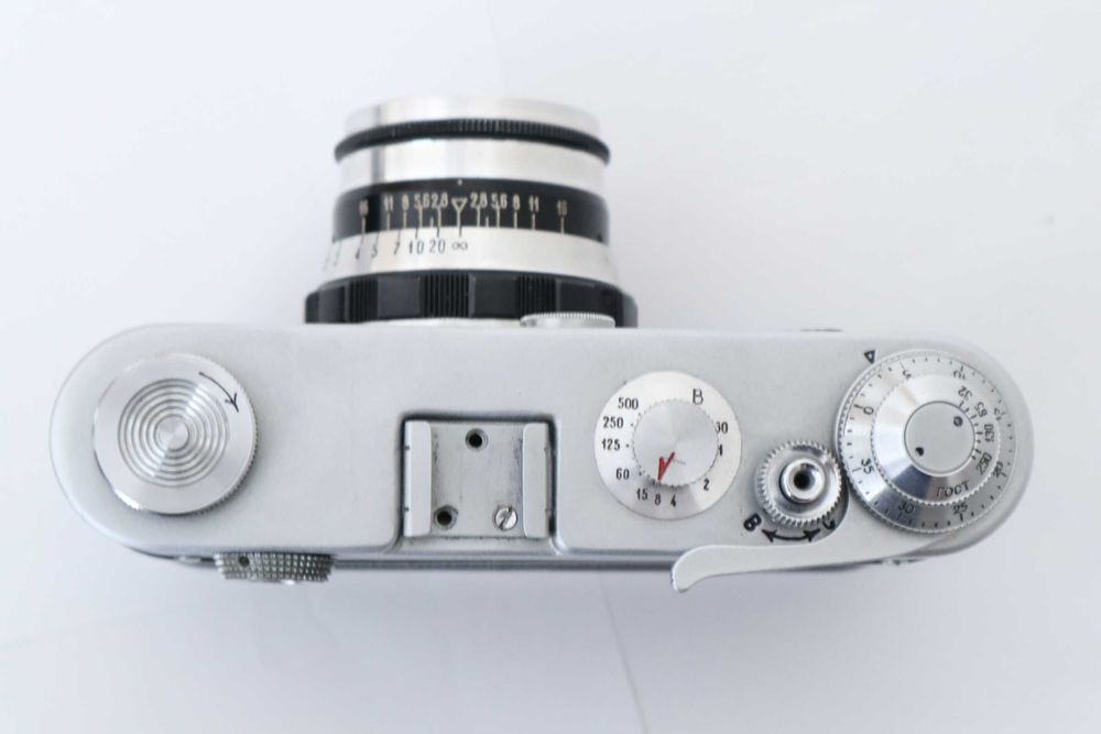 Aparat analogowy FED 3 Industar-61 2,8/53 +pokrowiec PRL retro