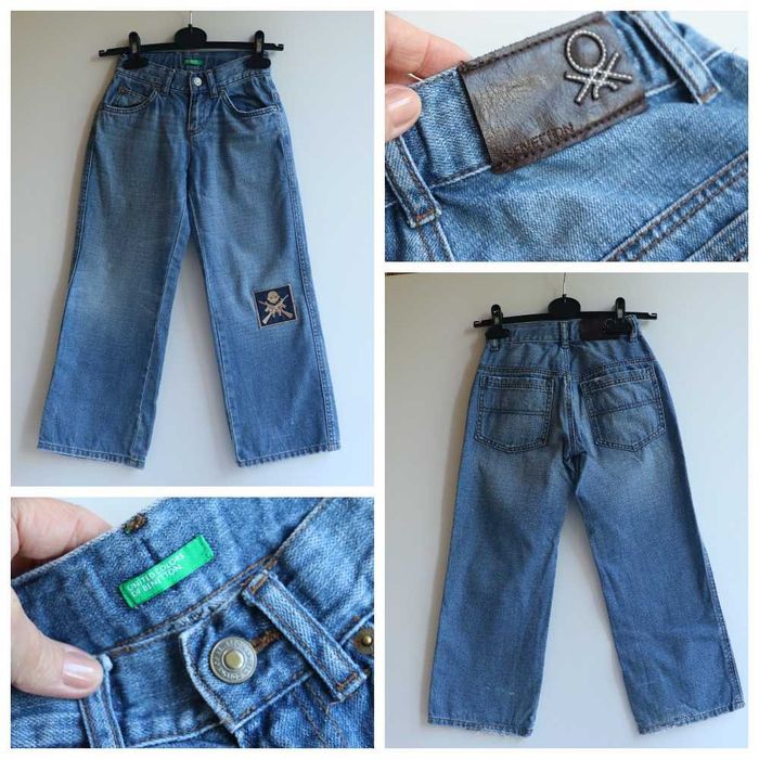 Джинси на хлопчика Benetton 8-9 років (р.128 см)