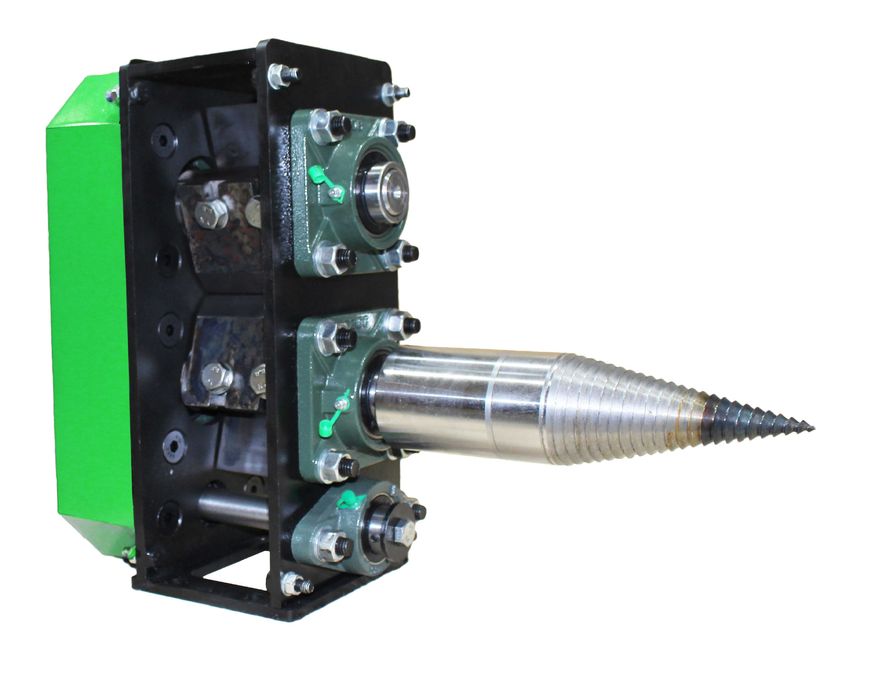 Дровокол - Подрібнювач гілок 2в1 Дачник 70 трьохвальний