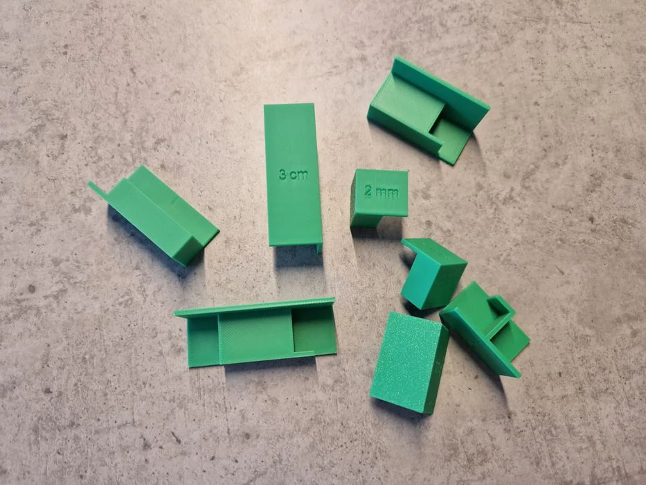 Drawer Front Spacers – 2 mm and 3 cm (Collar-Style Handle Spacers)