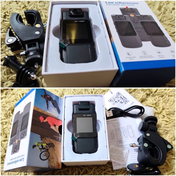 Нагрудна відео Mini Body L11 1080 fullHD WiFi +32 GB і кріплення