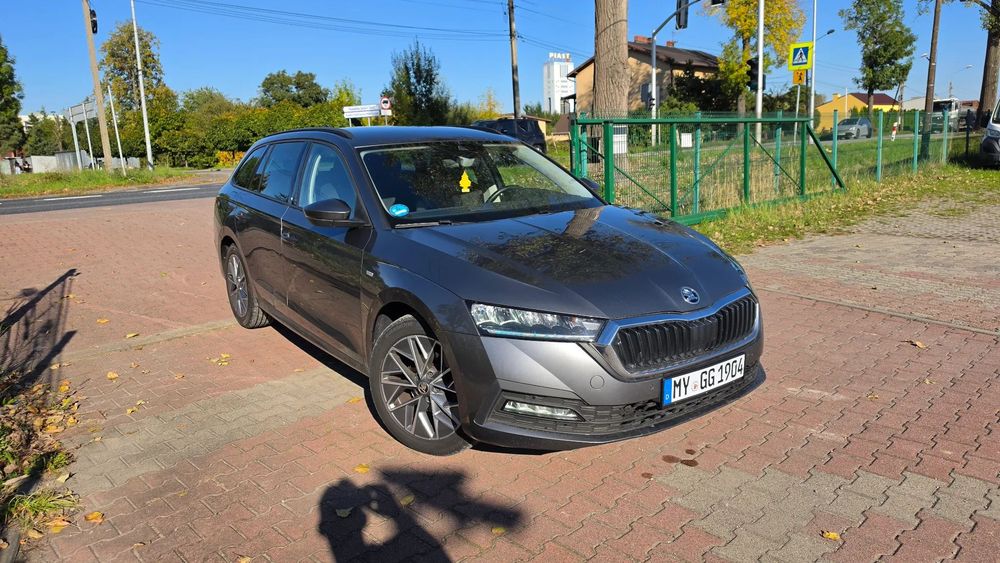 Skoda Octavia Bezwypadkowa Serwisowana w ASO Oryginał Lakier Nawigacja LED Tempomat