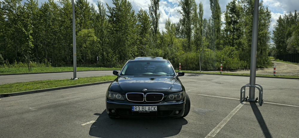 BMW Seria 7 E66 745i 4.4 V8 333 KM | LPG PRINS | Black Sapphire Metallic | 20" Styling 166