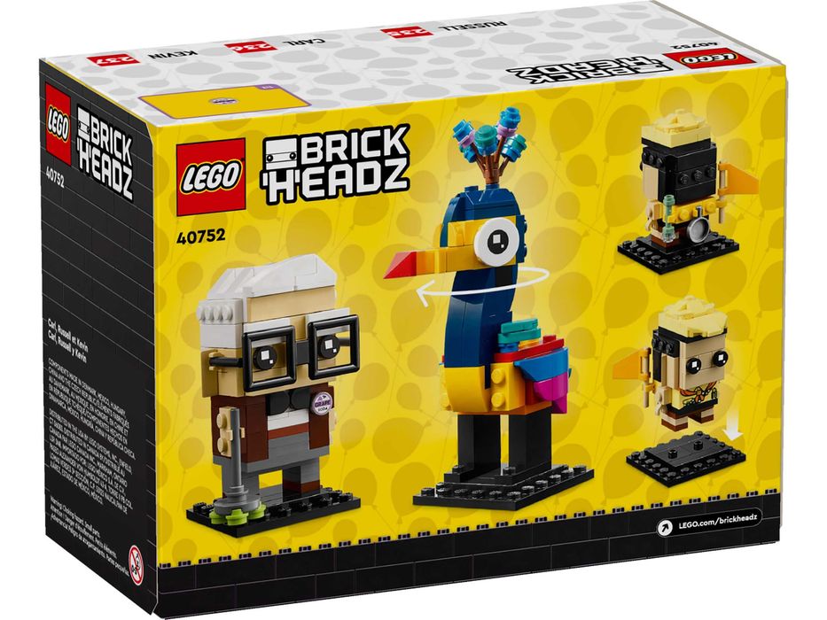 LEGO 40752 BrickHeadz - Carl, Russell i Kevin Nowy MISB