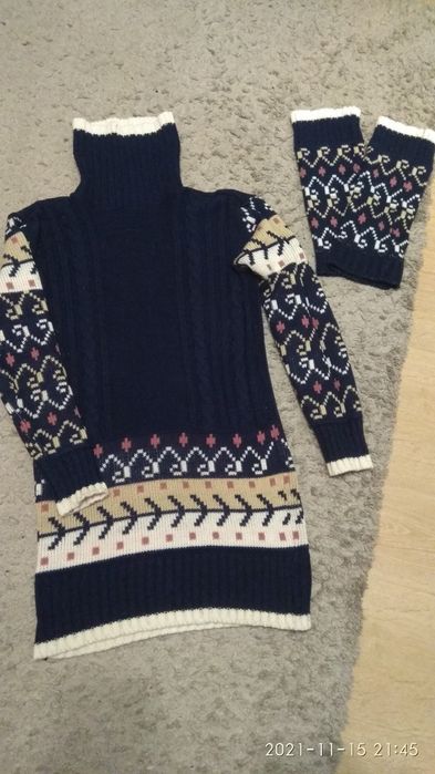 Кофта тепла свитер теплий