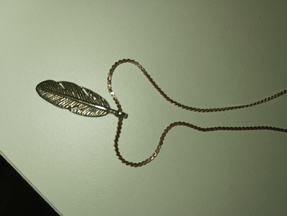 Fio prata com pena 1970