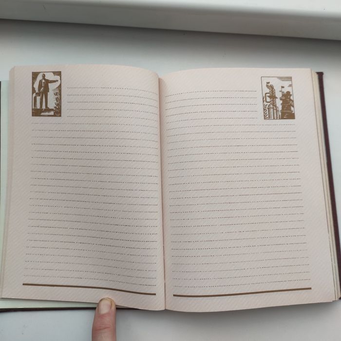 Винтажный блокнот с фото старого Днепропетровска