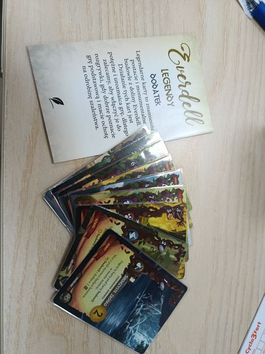 Everdell legendy dodatek + koszulki