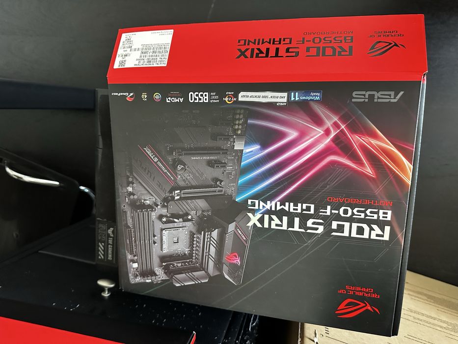 asus rog strix b550 f gaming - купити комп'ютери та комплектуючі