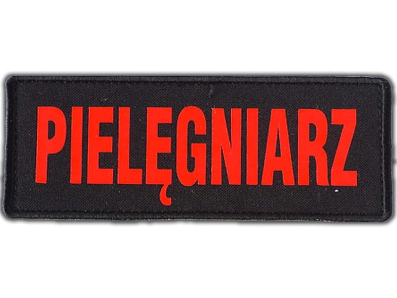 Emblemat funkcyjny FLUO na rzepie 13 x 5 cm