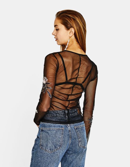 Top Bershka NOVO c/etiqueta