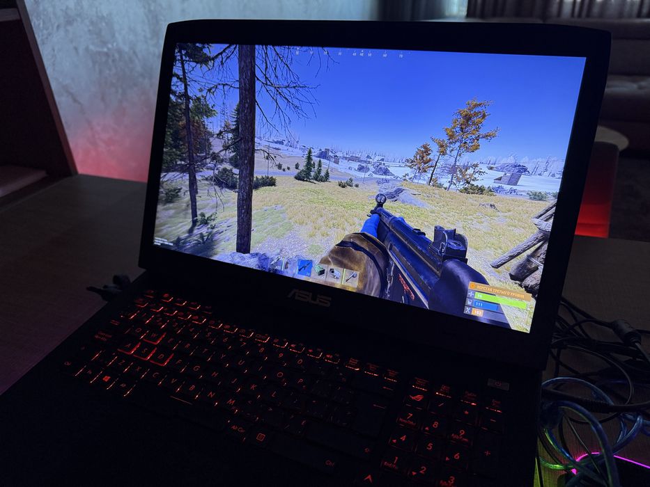 ЗСУ Скидка! 17’3 мощный игровой ноутбук AsusRog Gtx8gb Ігровий ноутбук