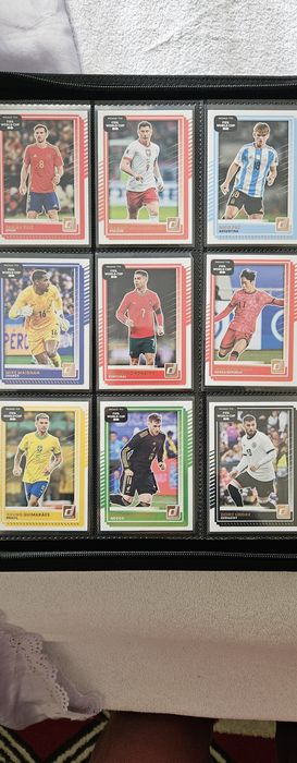 Lote de Cartas de Futebol / Soccer Cards (Topps, Panini Donruss & Prizm