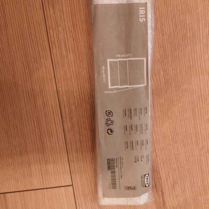 Roleta rzymska Ikea Iris
