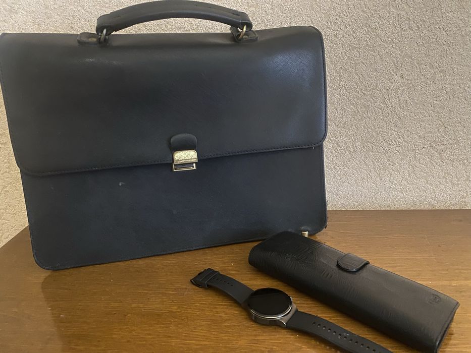 портфель  мужской кожа