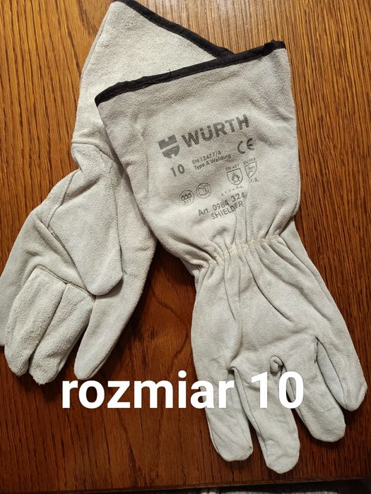 Rękawice spawalnicze WURTH, r. 10