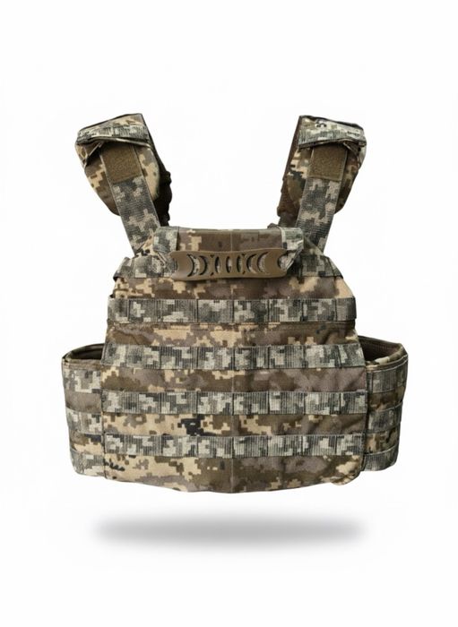 Плитоноска PredatorEYE 1000D кордура піксель швидкоскиди