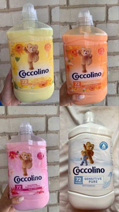 Cocolino кондиціонери для одягу всі види