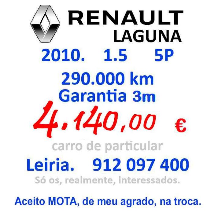 Vendo ou troco - Renault Laguna 2010 -OPORTUNIDADE