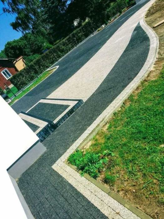 Usługi brukarskie, prace ziemne
