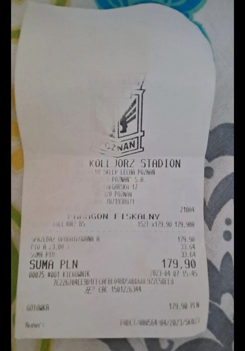 Zegarek damski Lech Poznań