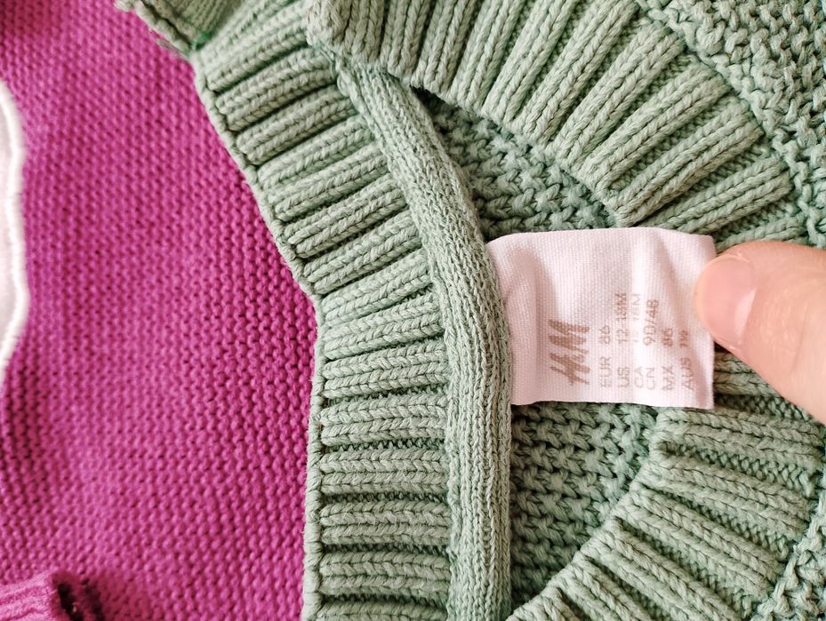 Zestaw swetrów dziewczęcych