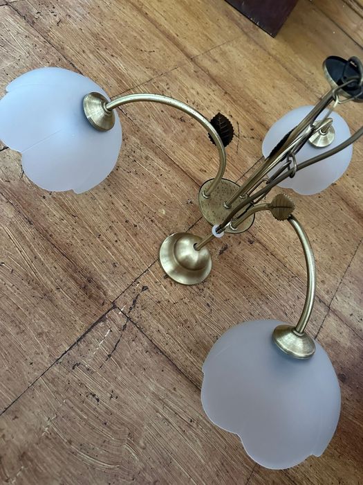 Candeeiro de Teto Floral