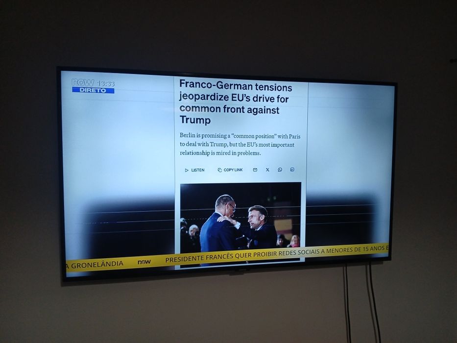 Tv sansung  cristal para peças ou arranjar