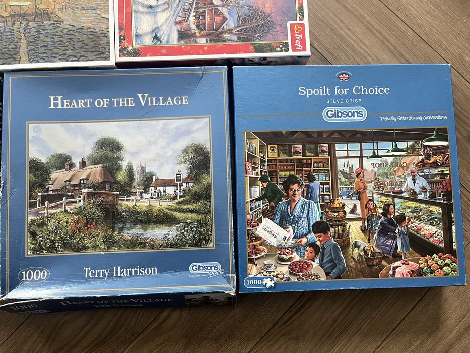 Пазли від 500шт до 1500шт