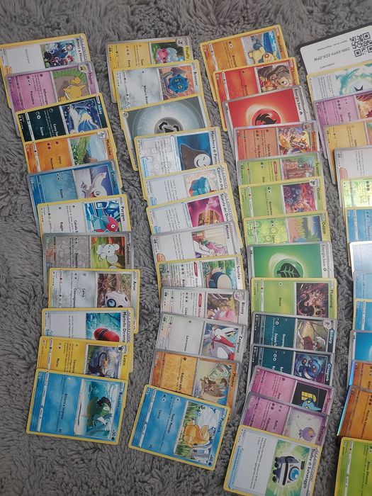 Oryginalne karty pokemon tcg 50 sztuk