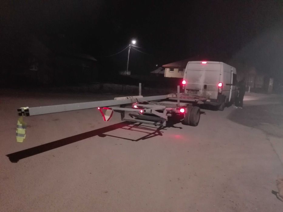 Autolaweta laweta transport maszyn wózki dłużyca 15m