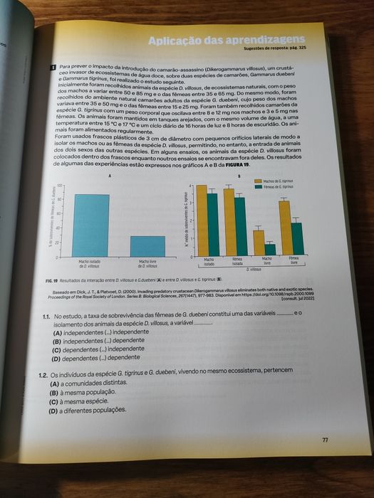 Livro de exame de biologia e geologia 2024 (Porto Editora)