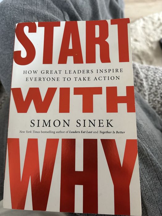 Ksiazka Start with why Simon Sinek