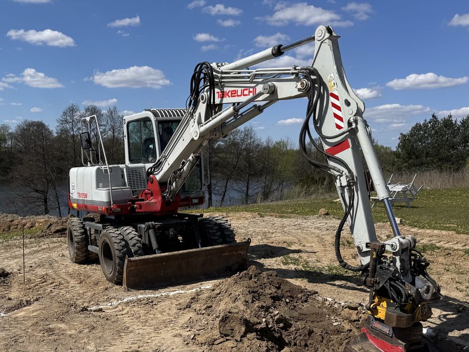 Usługi koparką kołową