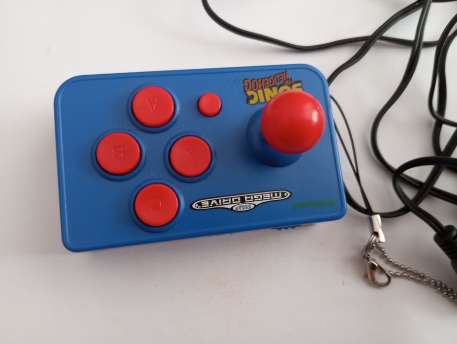 Mini Consola Sega Arcade sonic com cabo