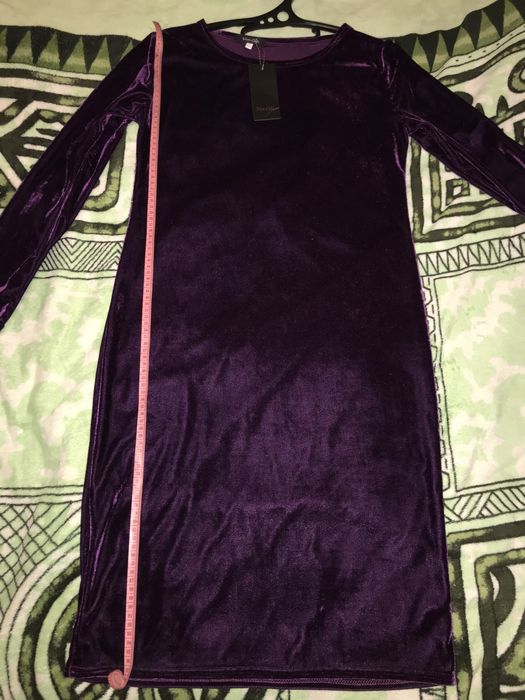 Велюрова сукня с биркой