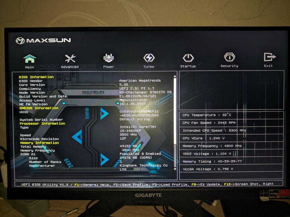 Maxsun b760i challenger ddr5