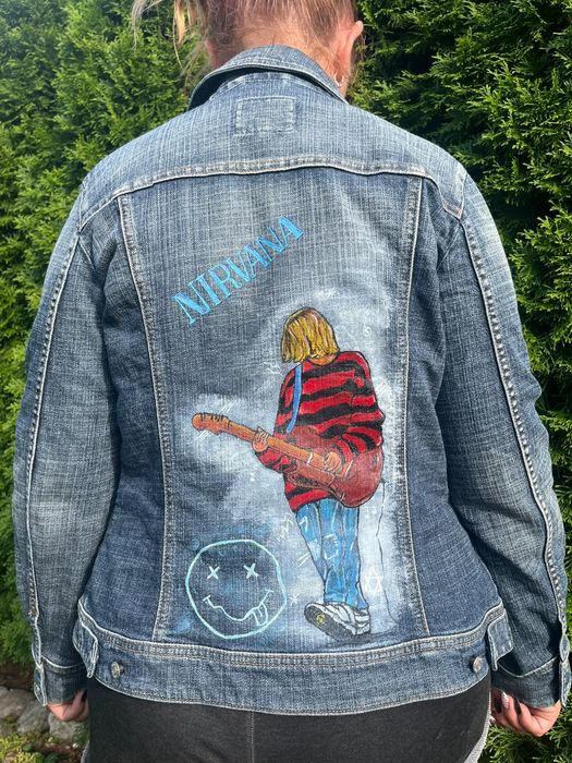 Kurtka jeansowa HM Nirvana