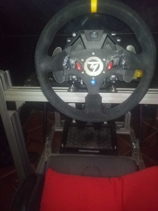 Volante Thrustmaster T598 PS5 caixa veloci th8a pedais tlcm volant ext